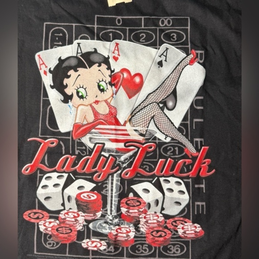 DEADSTOCK Y2k RARE Betty Boop Vintage Tee NWT